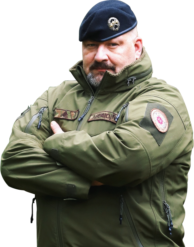 – Majors Jānis Slaidiņš